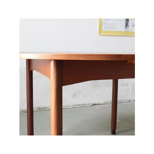 Round Extendable Table, Italy, 1960s For Sale - Image 4 of 15