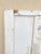 Antique Architectural Salvage Gray White Distress Painted Wooden Interior Door For Sale - Image 9 of 12