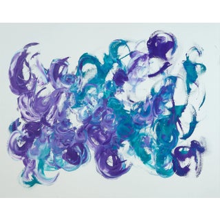 "Oil Painting 14" Large Abstract Oil Painting by Simon Findlay For Sale