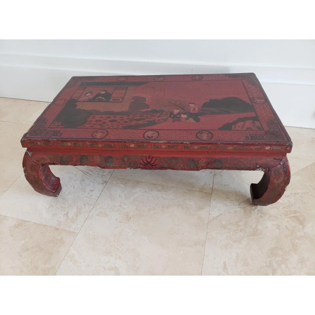 Chinese Low Ming-Style Table For Sale - Image 9 of 10
