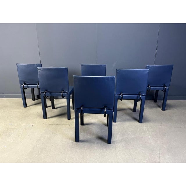 Arcadia Dining Chairs attributed to Paolo Piva for B&B Italia, 1980, Set of 6 For Sale - Image 10 of 12