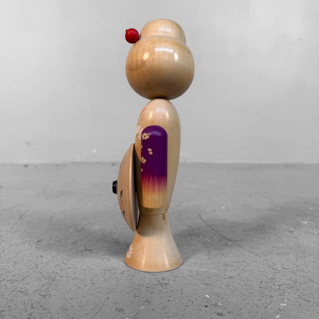 Izu No Odoriko Kokeshi by Sadao Kishi, Japan, 1970 For Sale - Image 4 of 11