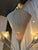 Metal Chandelier with Six Arms in Perforated Metal by Bent Karlby, 1950s For Sale - Image 7 of 10