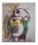 Gianpaolo Berto - Bird-of-Paradise - Original Mixed-Media Drawing - 1974 For Sale