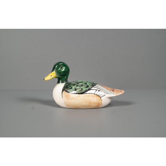 Handmade Porcelain Duck from Manufactory Weiss, Brazil For Sale - Image 11 of 11