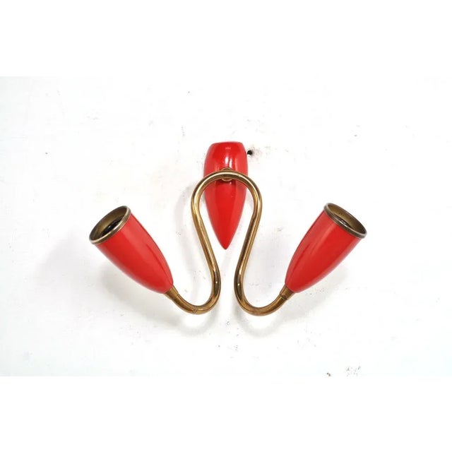 Metal Vintage Sputnik Spider Wall Light, 1950s For Sale - Image 7 of 7