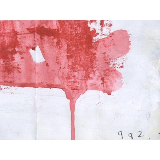 Paper "Wd992" Abstract Work on Paper by M. P. Landis - Warehouse Drawing Series For Sale - Image 7 of 9