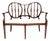 Antique Inlaid Edwardian Settee, 1900 For Sale