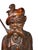 The whip carved wood fox music box with glass eyes, is a finely crafted example of late 19th century decorative carving...
