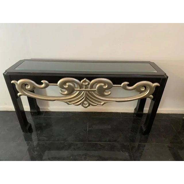 Baroque Console Table with Art Deco Fragments, 1970s For Sale - Image 3 of 12