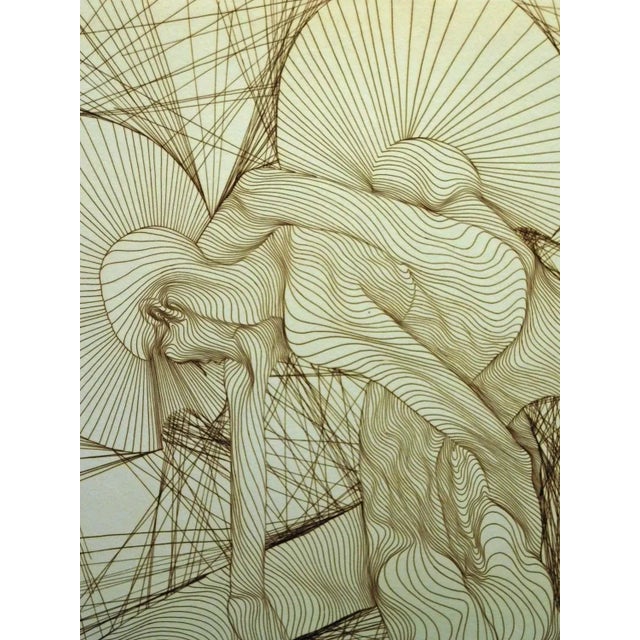 "Compagnon Des Mauvais Jours" by Guillaume Azoulay Original Limited Edition Etching on Paper Hand signed, titled and...