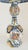 A late 19th century table lamp made from a rare Delft Van Duijn ‘Knobbelvaas’ (garlic neck) vase. Decorated on a white...