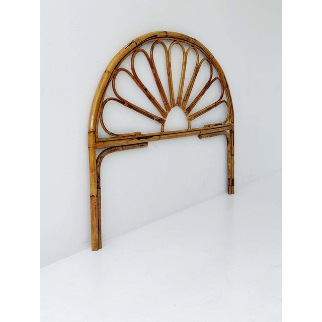 Vintage Headboard in Bamboo, 1960s For Sale - Image 6 of 6