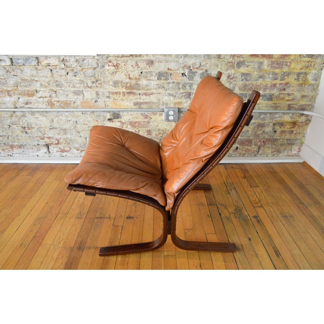Original Ingmar Relling Siesta Chair For Westnofa In Rosewood Leather Chairish