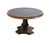 Mediterranean Gordon's Fine Furniture Solid Walnut Spanish Mediterranean 44" Round Game Table W. Faux Granite Top For Sale - Image 3 of 4