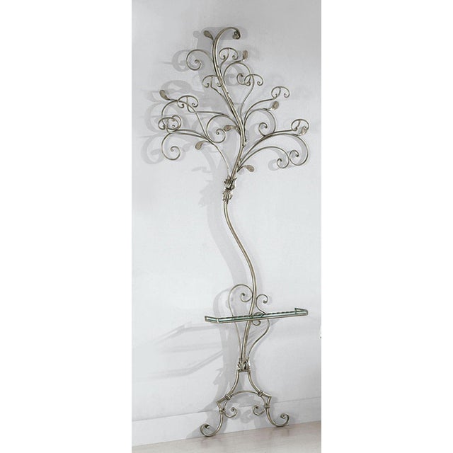 Wrought Iron Coat Hanger by AZ HOME For Sale - Image 4 of 4