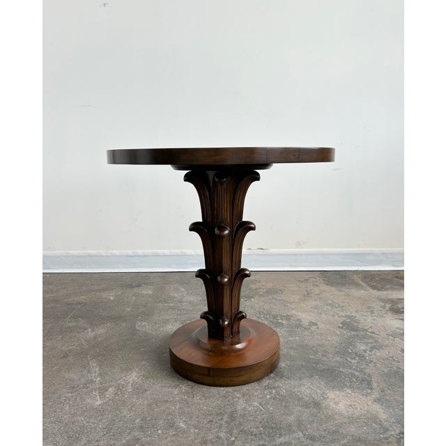 Wood T H Robsjohn-Gibbings Attr. Occasional Tables for Widdicomb, Signed For Sale - Image 7 of 10