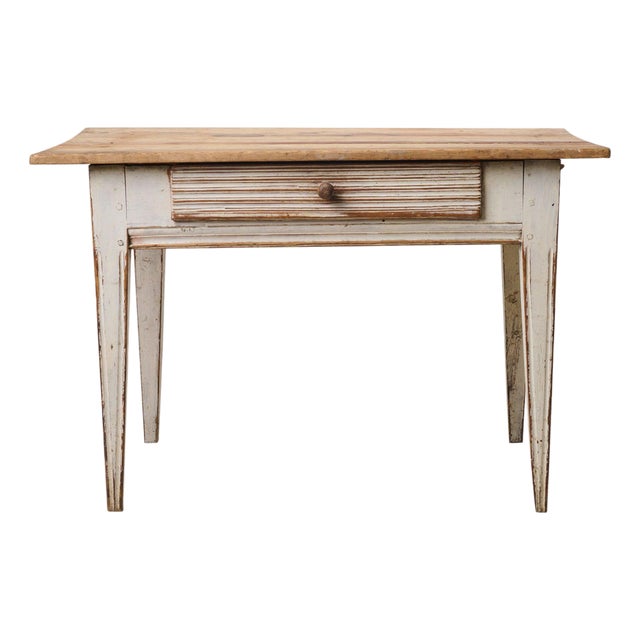 Swedish Gustavian Country Home Table For Sale