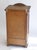 Brown Antique English Oak Medicine Cabinet with Stained Glass Door, 1920s For Sale - Image 8 of 9