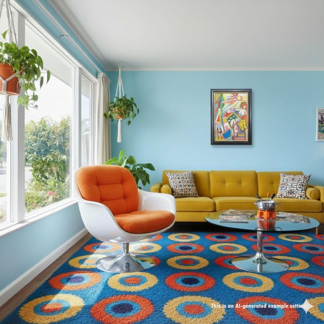 Vintage Oil Painting 'Bunte Szene' - Miklós Németh, 1962 Executed in a dynamic, expressive manner, the composition...