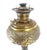 19h Century Cast Polished Brass Tripod Base Adjustable Height Oil Flor Lamp MINT For Sale - Image 15 of 17