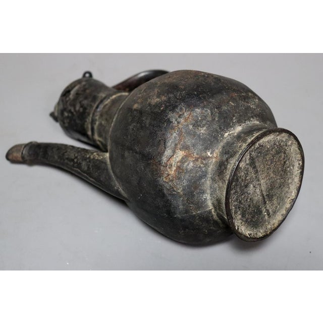 Antique Water Pitcher in Cast Iron, 1890s For Sale - Image 6 of 14