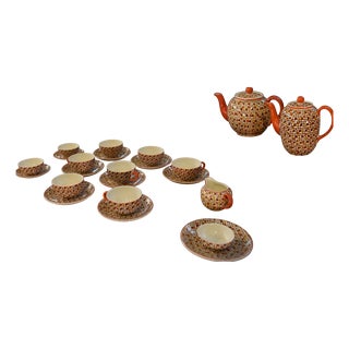 Konfetti Pattern Porcelain Dinner Service from Villeroy & Boch, 1950s, Set of 13 For Sale