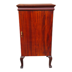 Victorian Refurbished Mahogany Sheet Music Cabinet, Ca 1900s
