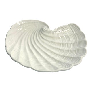 MCM Porcelain Andrea by Sadek Shell Plate For Sale