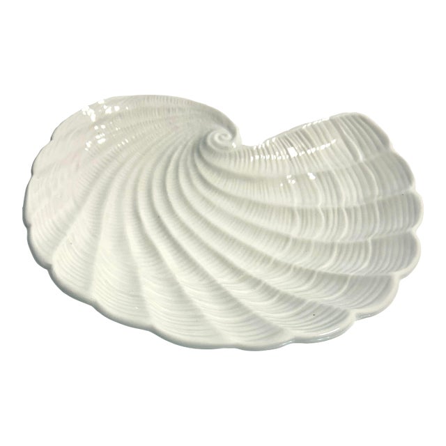 MCM Porcelain Andrea by Sadek Shell Plate For Sale
