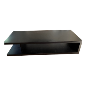 Mid-Century Modern Style Black Coffee Table