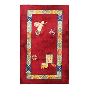 Early 20th Century Antique Art Deco Rug