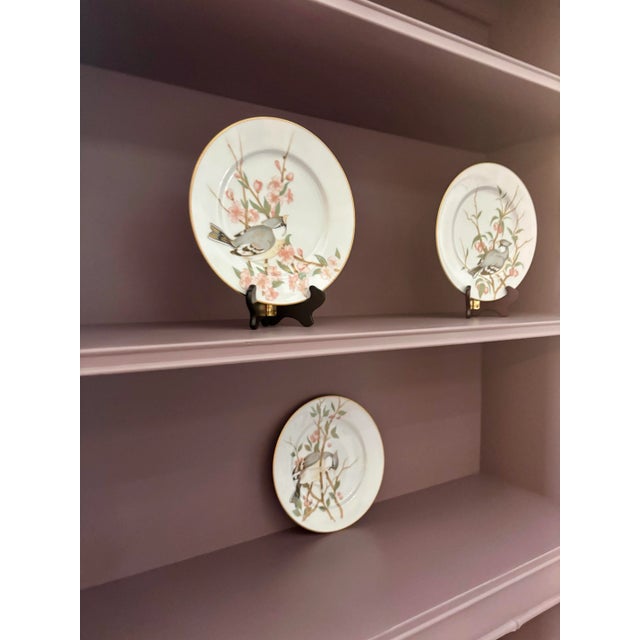 Traditional Fritz & Floyd Decorative Bird Plates- Set of 3 For Sale - Image 3 of 10