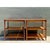 Sienna Vintage Wood and Cane Tiered Side Tables For Sale - Image 8 of 12