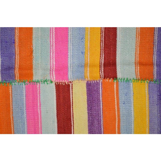 Vintage Turkish Professional Hand Knotted Kilim, 5x8'9 For Sale - Image 4 of 5