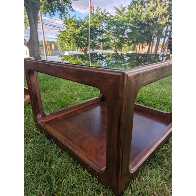 J.B. Van Sciver Company Vintage Mid-Century Modern j.b. Van Sciver Walnut Coffee & Side Table Set - 4 Pieces For Sale - Image 4 of 18