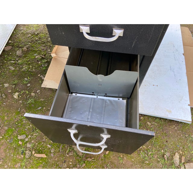 General Fireproofing Co. 1940s General Fireproofing Metal Tanker Desk For Sale - Image 4 of 12