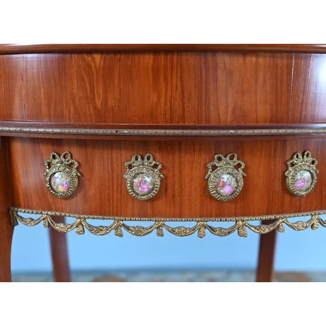 Vintage French Writing Table, 1930s For Sale - Image 14 of 16