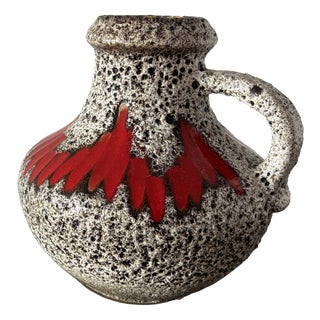 Fat Lava Vase from Scheurich Keramik, 1970s For Sale