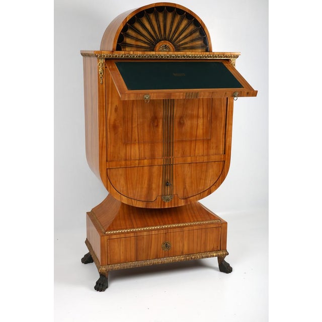 Lyra Cherry Tree Secretary, Vienna, 1815 For Sale - Image 14 of 18
