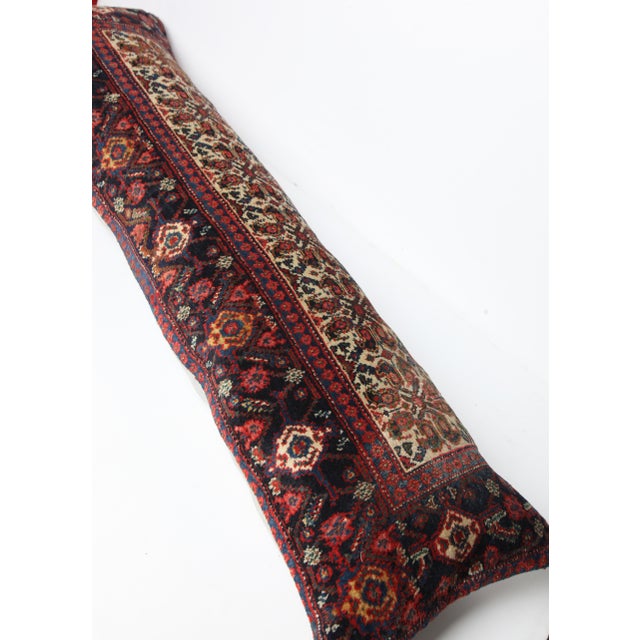 Here i am listing a 100% Handmade double knotted rug pillow cover, made from antique Persian Seneh tribal carpet rug....