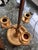 Late 19th Century Maison Millet a Paris Bronze Bouillotte Late 19th Century With Three Candelabra Lamps Forest Green Shades - A Pair For Sale - Image 5 of 11