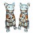 1980s Oversized 19" San Tao Fang Imari Foo Dog Floor Guardian Statues - A Pair For Sale