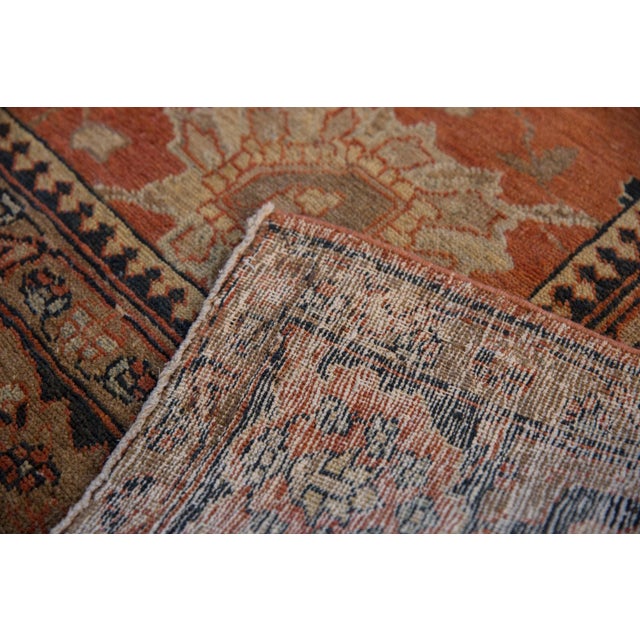 Vintage Tabriz Carpet - 9'1" X 12'3" For Sale - Image 4 of 12