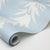 Schumacher SAMPLE - Schumacher x Backdrop White Lotus Wallpaper In Soft Blue For Sale - Image 4 of 4