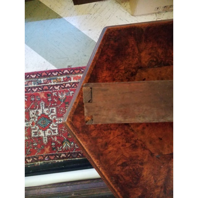 18th Century Burled Walnut Candle Tables - A Pair For Sale - Image 11 of 11