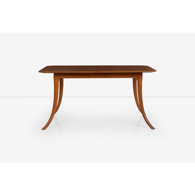 1950s t.h. Robsjohn Gibbings Saber Leg Dining Table For Sale In Chicago - Image 6 of 12