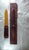 Vintage Bakelite Letter Opener With Leather Ruler Sheath For Sale - Image 10 of 10