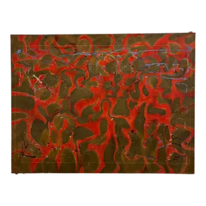 Mid 20th Century Large Abstract Painting