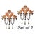Sconce Light Decorative Drops 3-arm Distressed Wall Sconce For Sale - Image 4 of 4